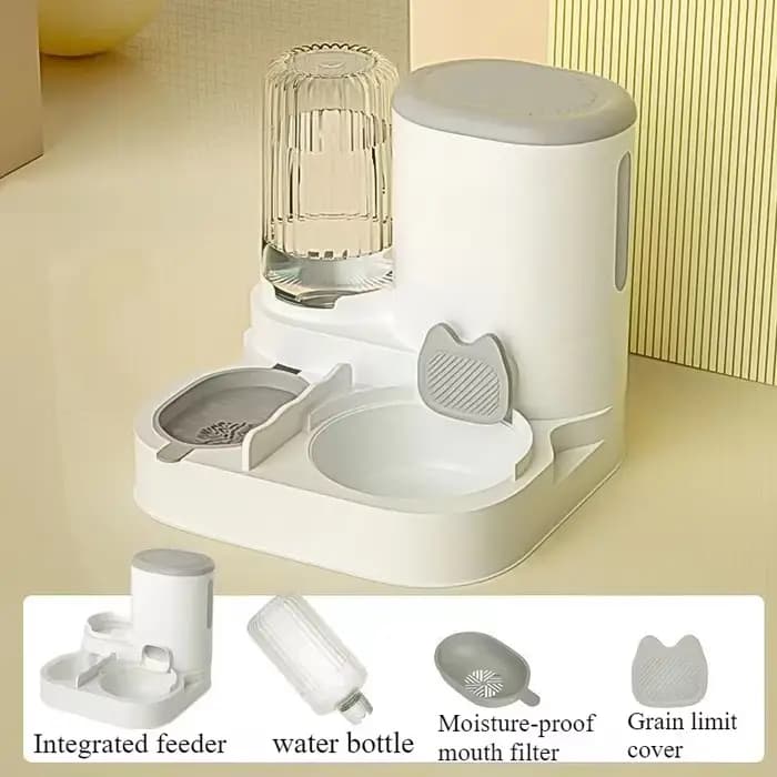 Bol pour chat mangeoire automatique pour chats, chiens, animaux domestiques, distributeurs d'eau, bo