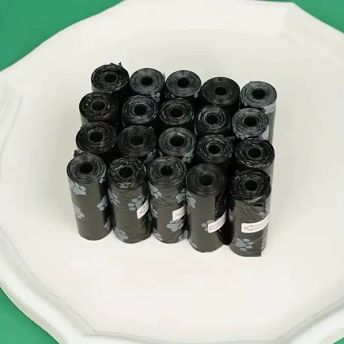 Sacs poubelles pour animaux de compagnie, 10 rouleaux de sacs poubelles anti-fuite pour chiens de co