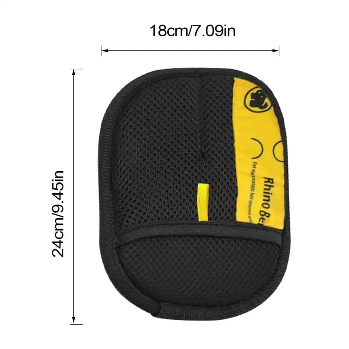 Gants de toilettage pour chat, brosse électrostatique pour enlever les poils d'animaux, pour nettoye