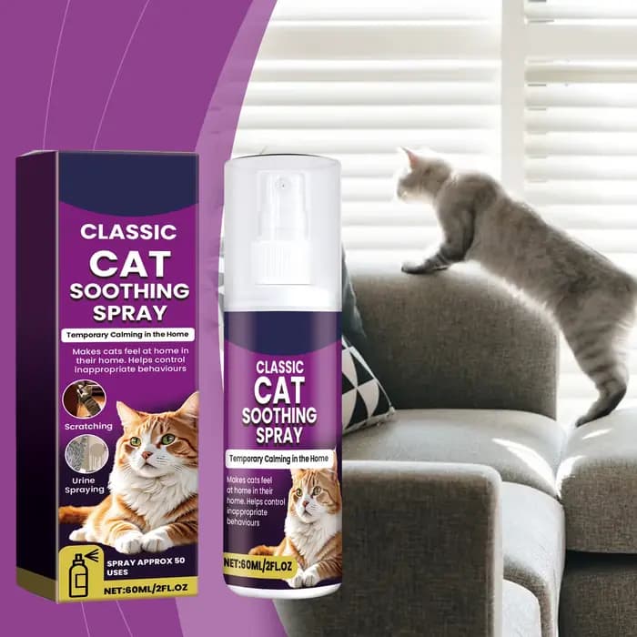 Spray apaisant pour animaux de compagnie, 60ml, empêche l'aide, réduit l'anxiété, apaise l'humeur, c