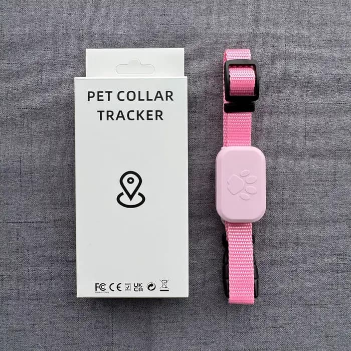 Traceur GPS étanche pour animaux de compagnie - Localisateur pour chiens et chats, avec collier régl