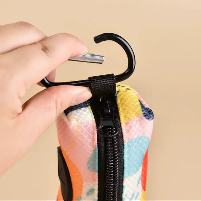 Distributeur de support de sac de merde pour animaux de compagnie, imprimé de styliste abstrait, Des