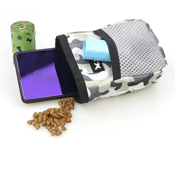 Poudres de poche de rajeunissement pour animaux de compagnie, sac de taille de récompense, sac de co