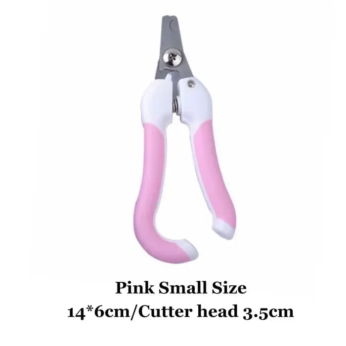 Coupe-ongles professionnel pour animaux de compagnie, en acier inoxydable, bicolore, pour chien et c