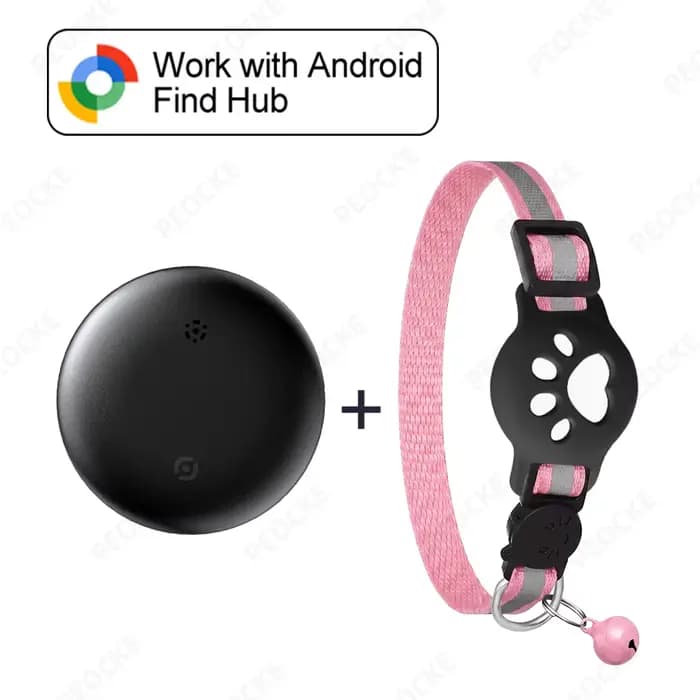 Collier GPS intelligent pour chat, anti-perte, étanche, avec boucle de sécurité réglable et réfléchi