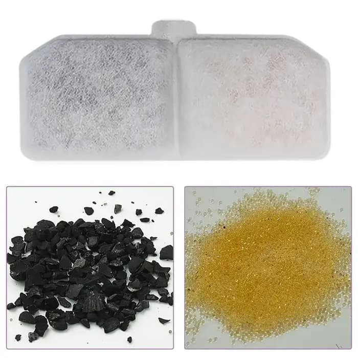 Filtre de fontaine d'eau pour chat, paquet de 10, filtre de fontaine de remplacement au charbon acti