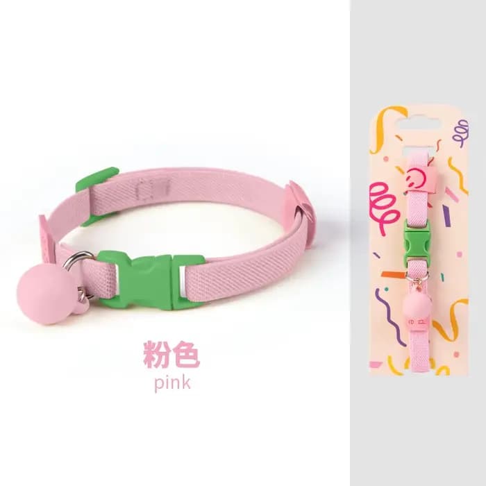 Collier de sécurité pour chat, extensible et élastique, léger pour chaton, convient à tous les chats