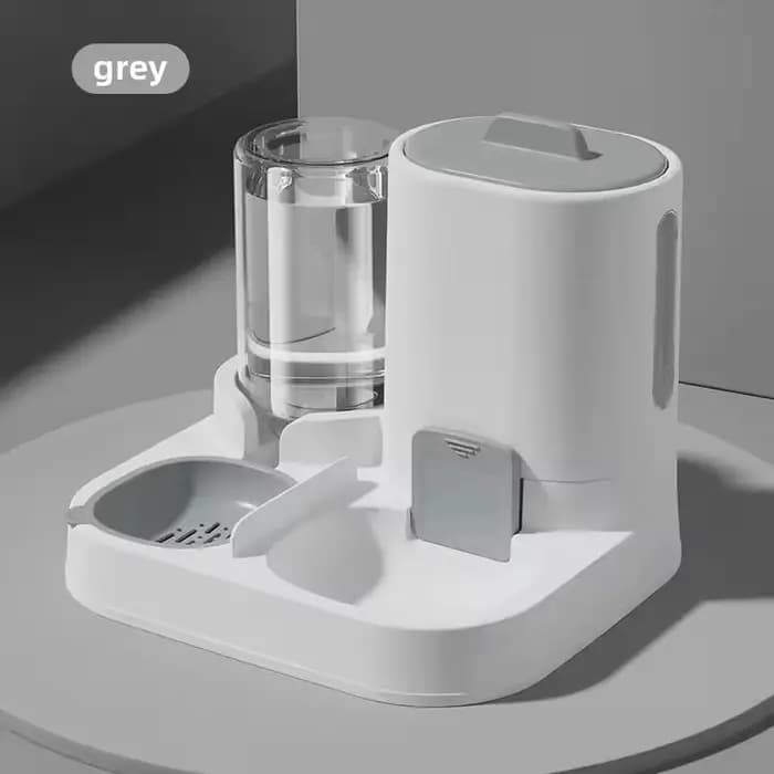Mangeoire automatique pour chien et chat, distributeur d'eau combiné, grande capacité, mangeoire à e