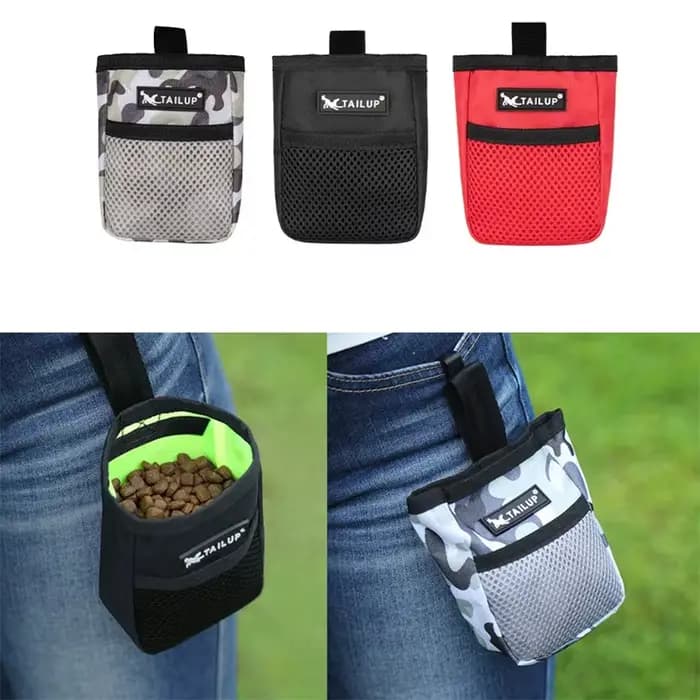 Poudres de poche de rajeunissement pour animaux de compagnie, sac de taille de récompense, sac de co