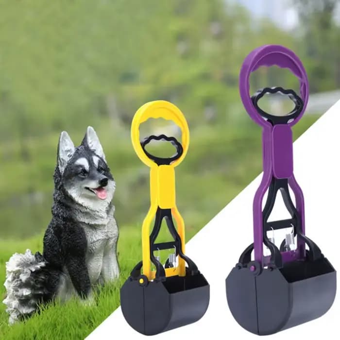 Cuillère à merde pour animaux de compagnie, Clip de merde pour chiens, manche Long, mâchoire, nettoy