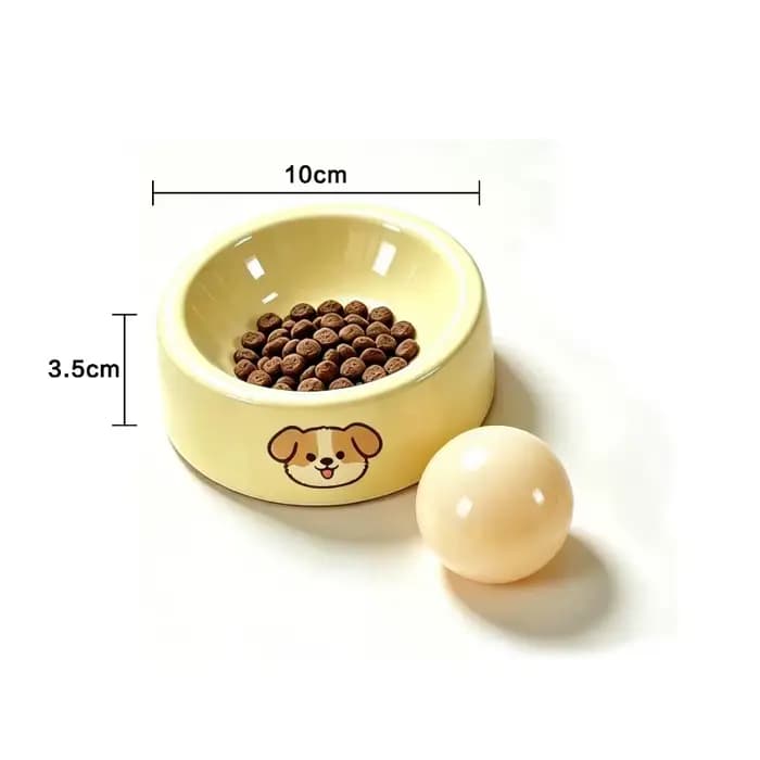 Bol pour chien et chat, antidérapant, anti-renversement, pour nourriture et eau, durable, facile à n