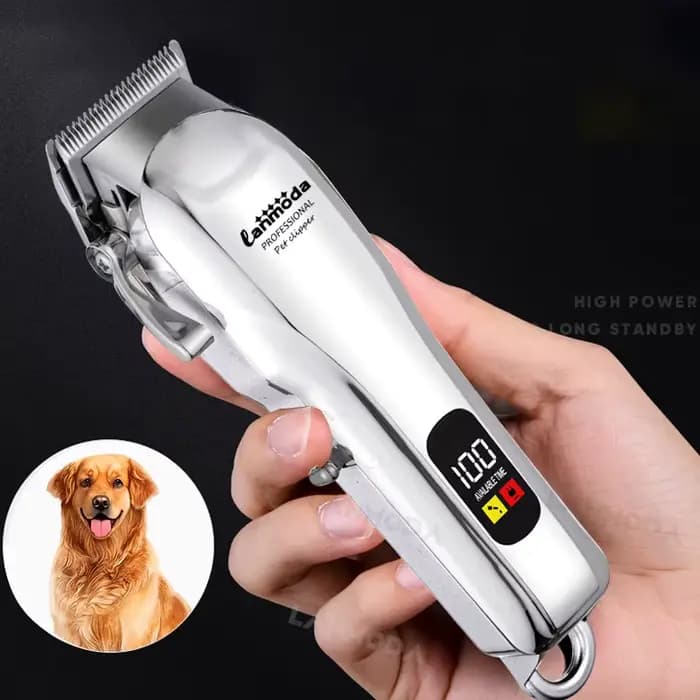 Tondeuse électrique professionnelle pour chiens, coupe-cheveux pour animaux de compagnie, rasoir san