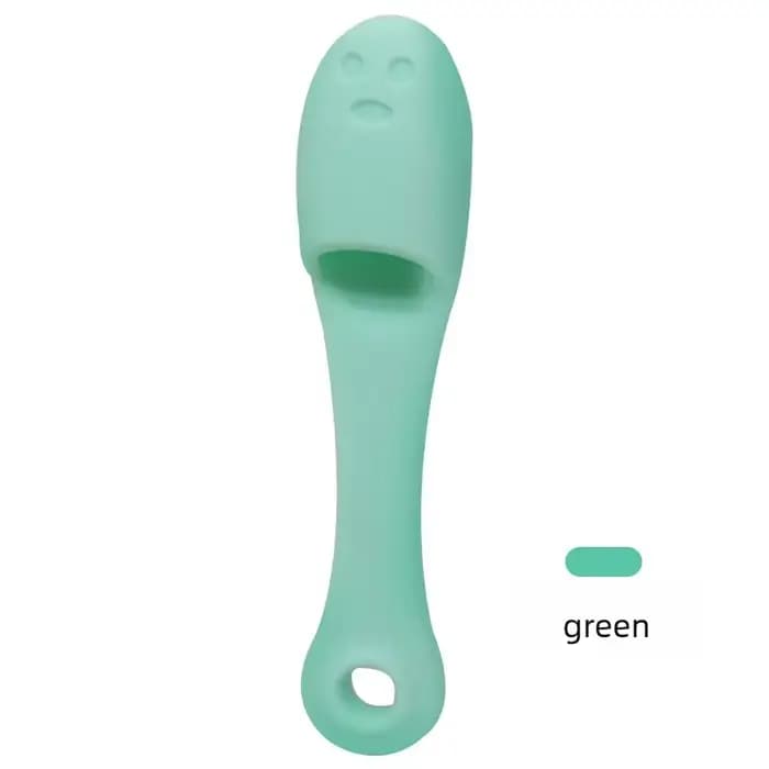 Brosse à dents à doigt pour chats, fournitures de bain pour animaux de compagnie, brosse à dents à p
