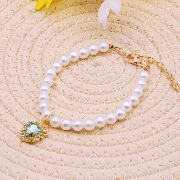 Nouveau collier de chat décoration animal de compagnie mignon exquis cou chaton réglable été chat co