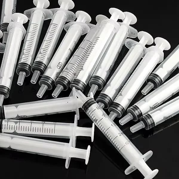 Seringue à nutriments liquides de 2.5ml, outils de mesure réutilisables, seringue en plastique pour