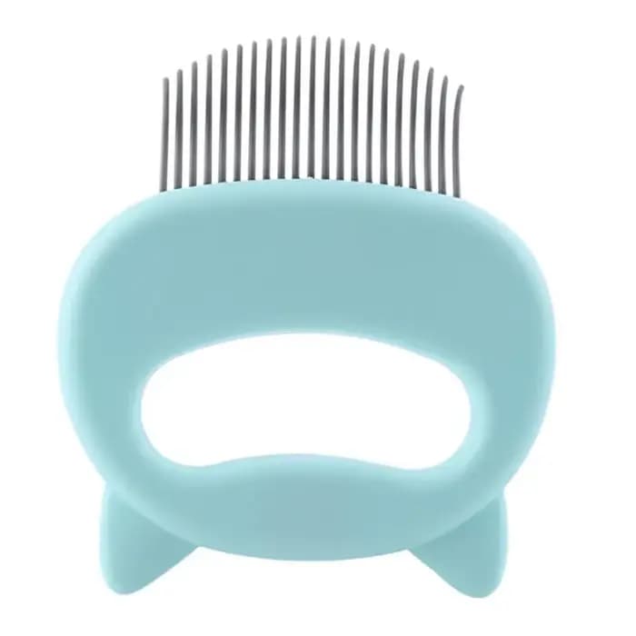 Brosse de Massage pour animaux de compagnie, poignée en forme de coquille, outil de Massage pour ani
