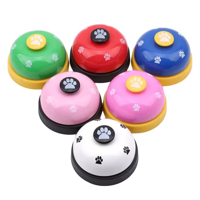 Jouets pour animaux de compagnie cloche pour chiens chat formation jouet interactif appelé dîner pet