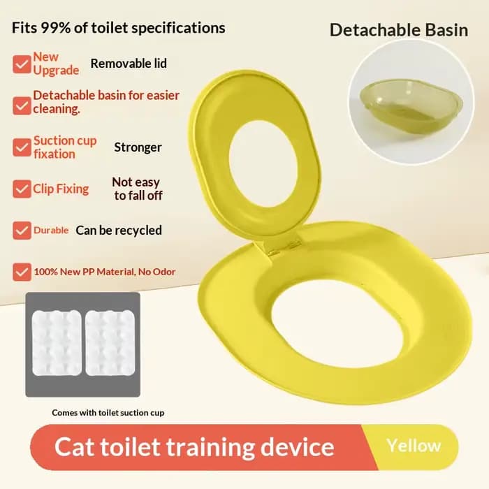Meilleur kit d'apprentissage de la propreté pour chat en plastique, tapis réutilisable pour chiot et