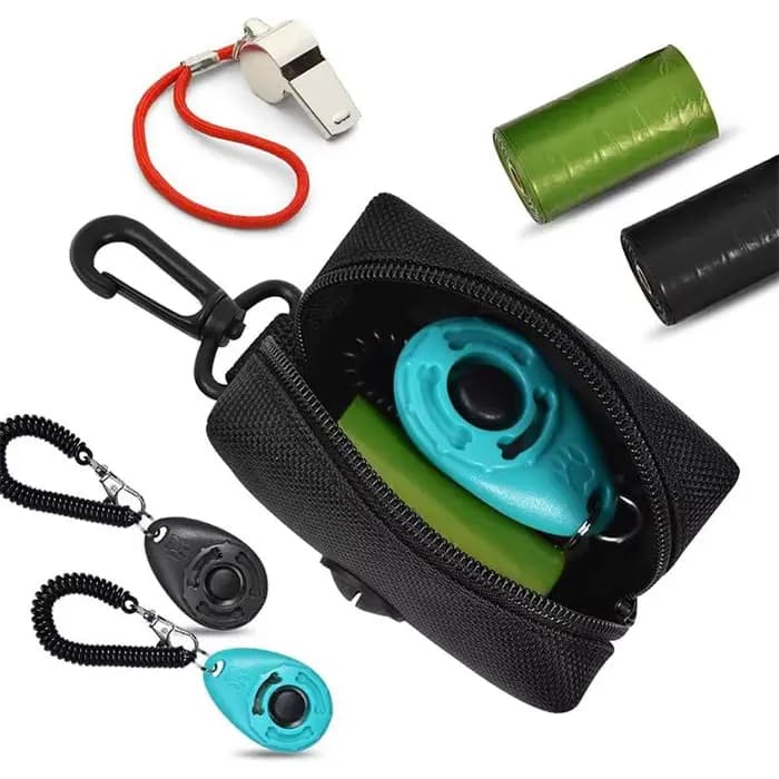 Support de sac de merde pour chien, fixation de laisse, Mini sac poubelle de voyage réglable, distri