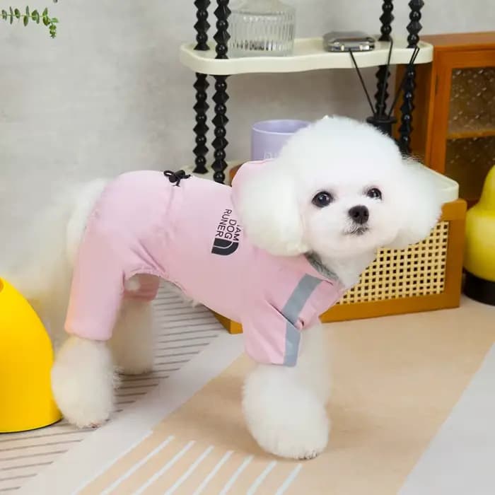 Combinaison chaude d'hiver pour chien, vêtements imperméables pour animaux de compagnie, veste, salo