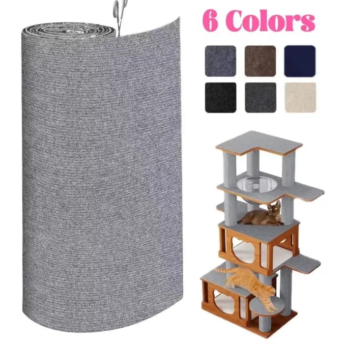 Tapis anti-rayures pour chat, auto-adhésif réglable, pour animaux de compagnie, meubles d'angle, pro