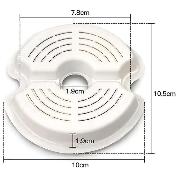 Fontaine d'eau filtres de remplacement au carbone pour fontaine à boire pour chat en acier inoxydabl