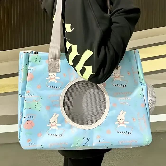 Sac de transport pour chat Portable pratique Oxford grande capacité sac à dos pour animaux de compag