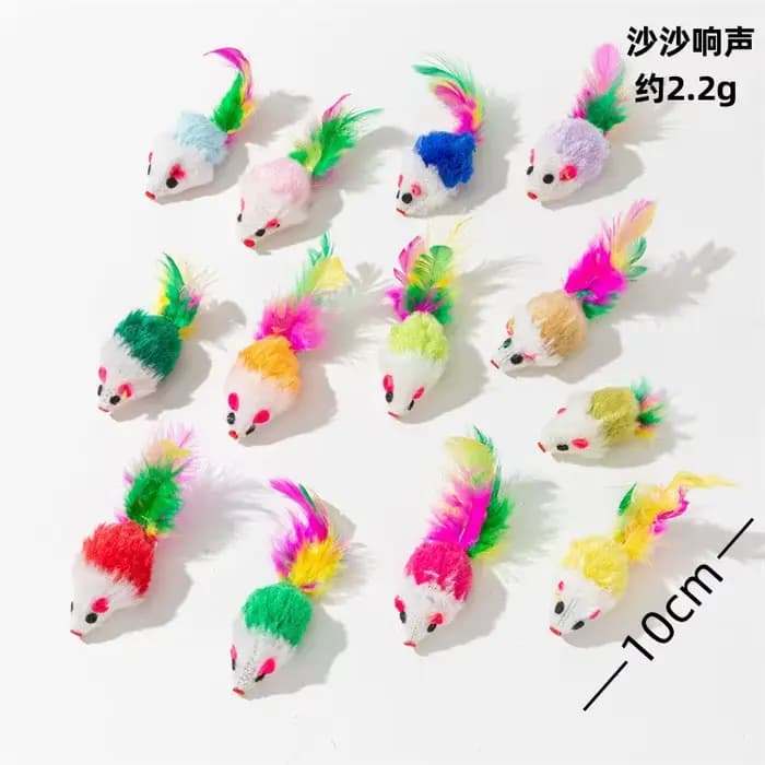 Jouet en peluche amusant pour chat, souris interactive douce et solide, jouets pour chaton drôle, ch