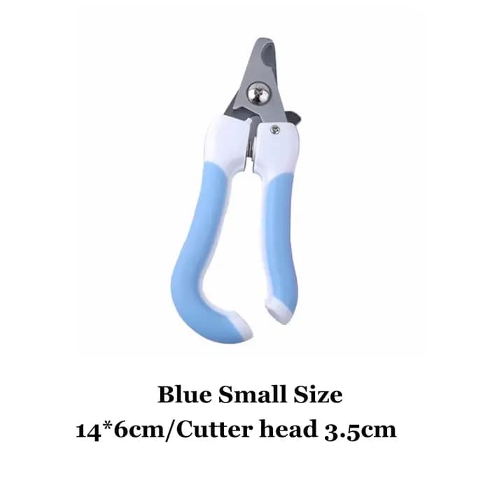 Coupe-ongles professionnel pour animaux de compagnie, en acier inoxydable, bicolore, pour chien et c
