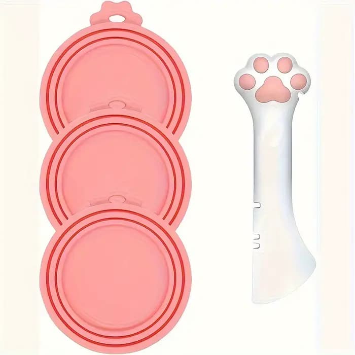 Couvercles et couvercles universels en Silicone sans BPA pour canettes de nourriture pour animaux de