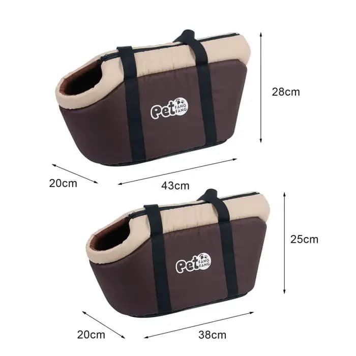 Sac pour animaux de compagnie, sac de transport intérieur en tissu réglable à côtés souples, fourre-