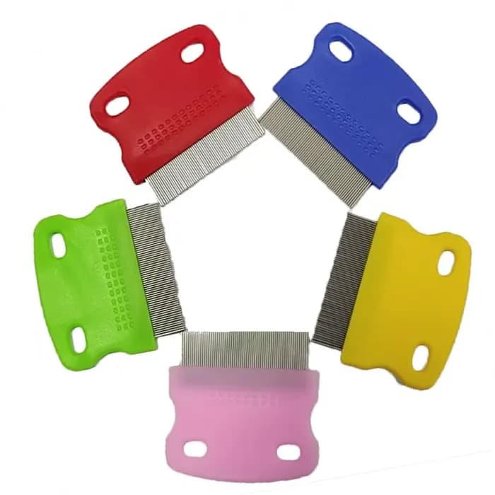 Dents fines en métal pour animaux de compagnie, accessoires pour chats et chiens, râteaux à puces, p