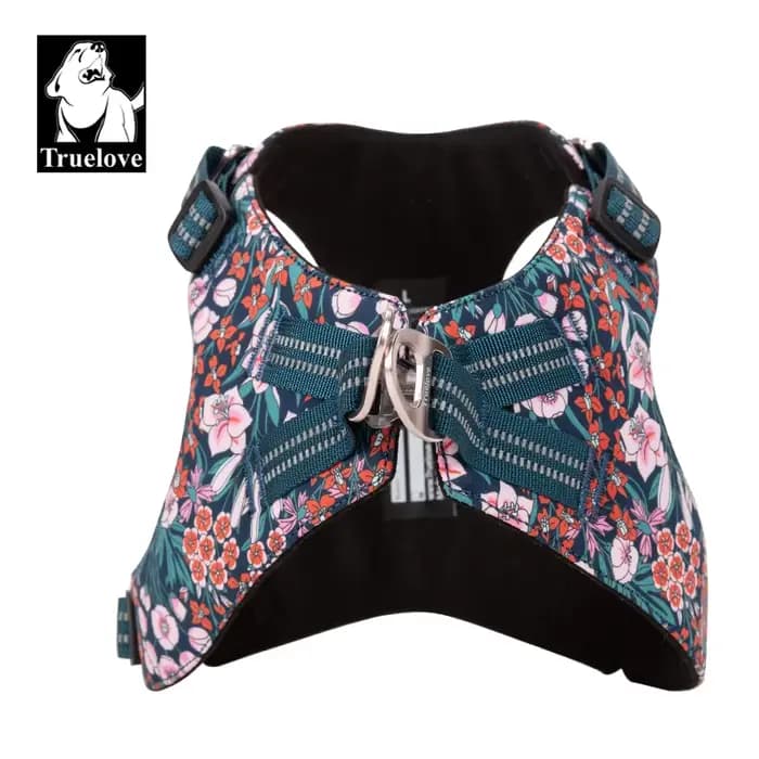 Truelove harnais pour animaux de compagnie Floral Floral harnais pour chien chien gilet Type chien c