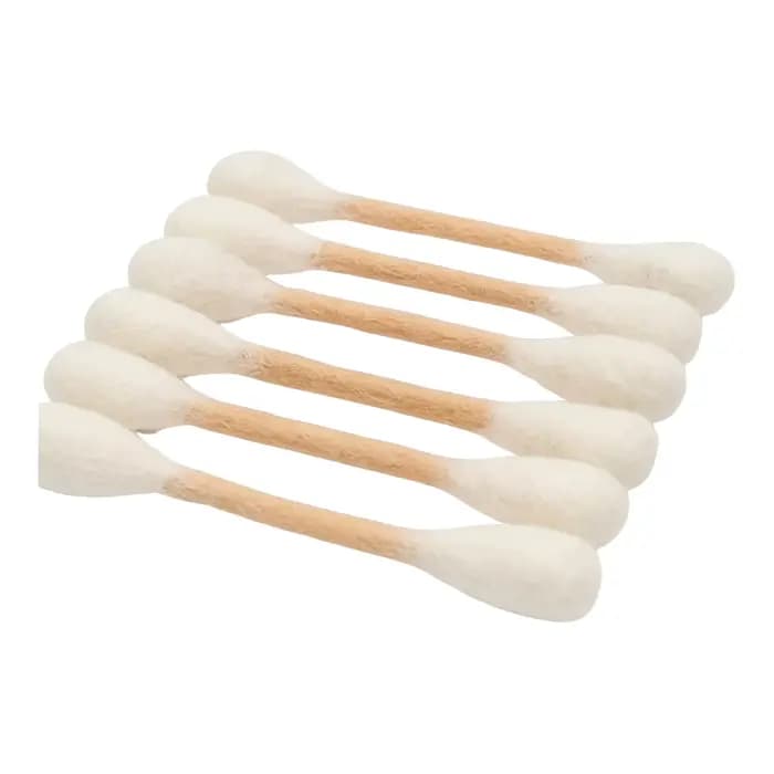 Jouets pour chat en feutre de laine, 6 pièces, pour jeu en intérieur, forme de coton-tige surdimensi