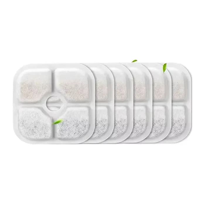 Filtres de remplacement pour fontaine d'eau pour animaux de compagnie, 12 pièces/6 pièces, fontaine