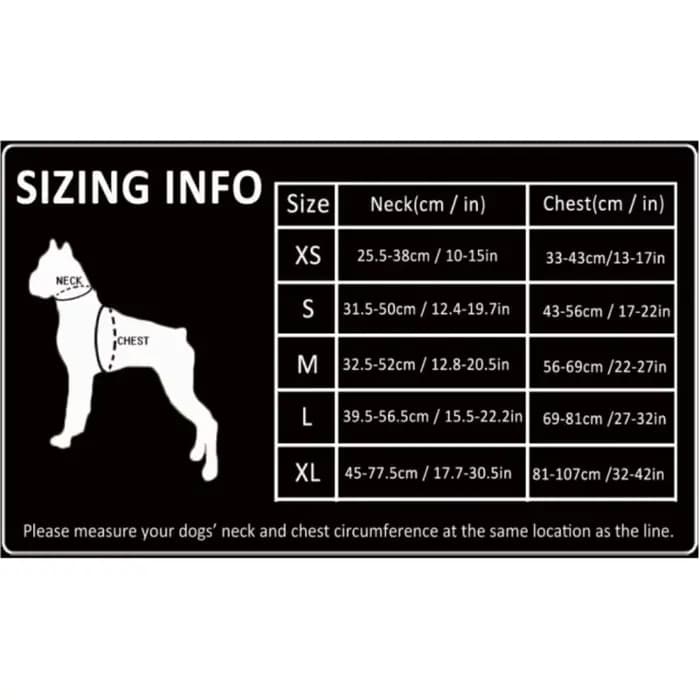 Truelove harnais pour animaux de compagnie sans traction Service tactique ascenseur pour animaux de