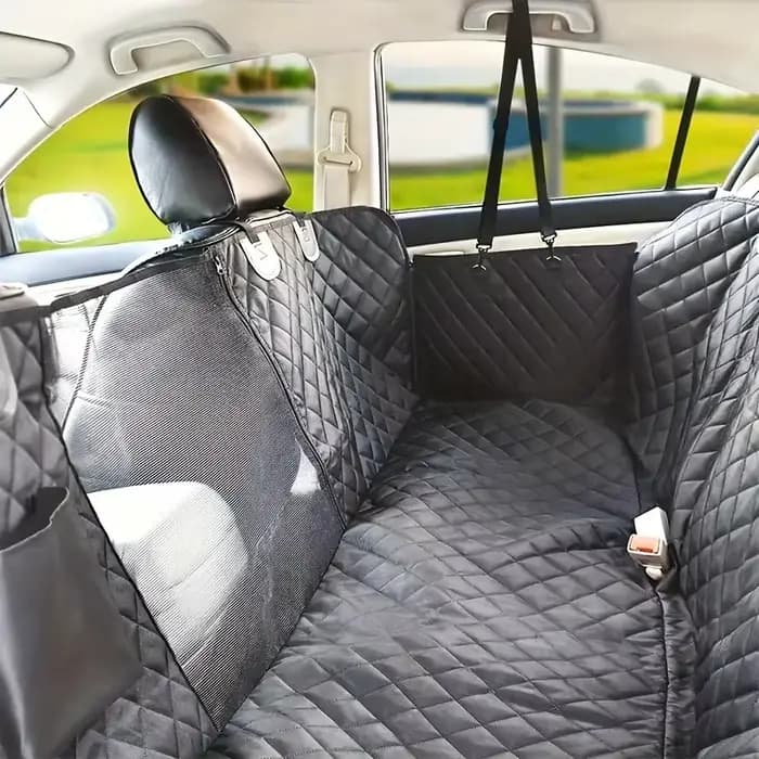 Housse de siège pour chien pour siège arrière, housses de siège de voiture pour chien 100% imperméab