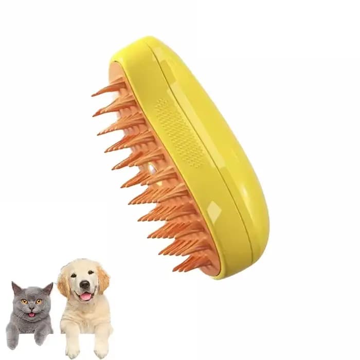 Brosse de toilettage pour animaux de compagnie, brosse électrique pour poils de chat avec brume fine