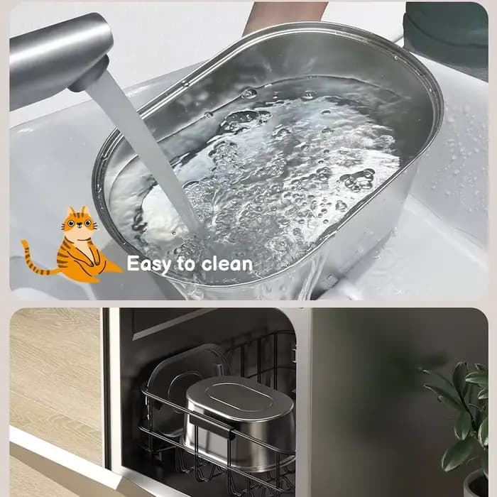 Fontaine à eau intelligente pour chat, abreuvoir automatique pour chats, distributeur d'eau pour ani