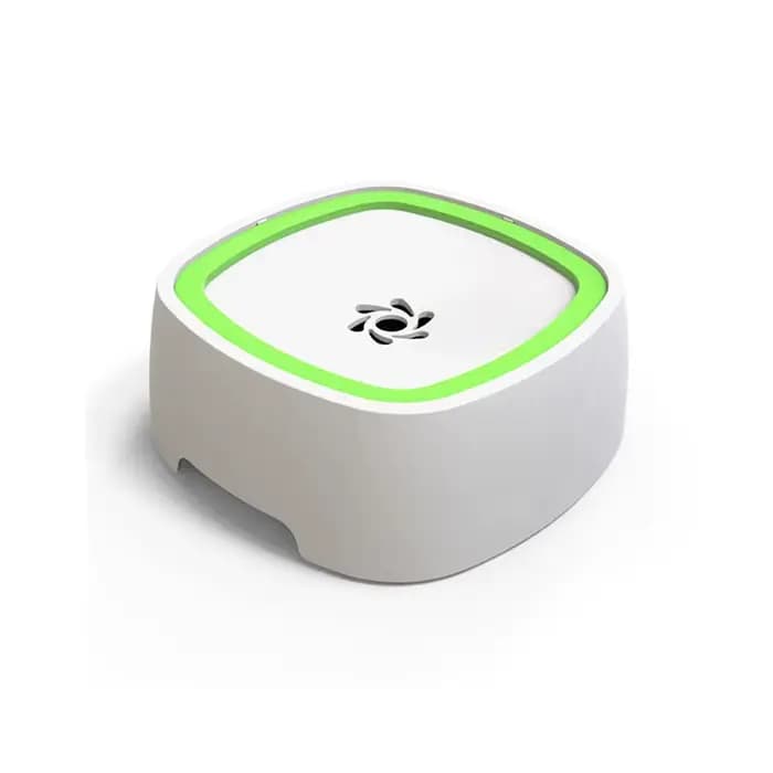 Bol d'eau potable pour chien, bol flottant à bouche Non mouillante pour chat sans déversement, distr