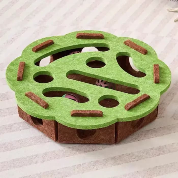 Jouet interactif pour chat, jeu de labyrinthe, Puzzle pour animaux de compagnie, chaton taquin, avec