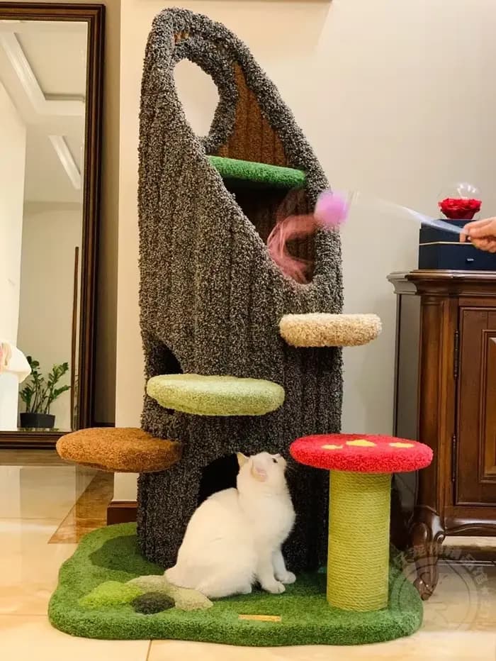 Camily fabricant conception OEM gros arbre à chat chat Sratcher jouets meubles de maison