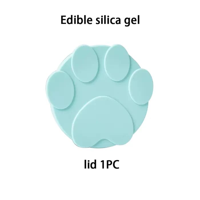 Couvercle en conserve en Silicone 3 en 1 réutilisable pour chien et chat, cuillère de scellage des a
