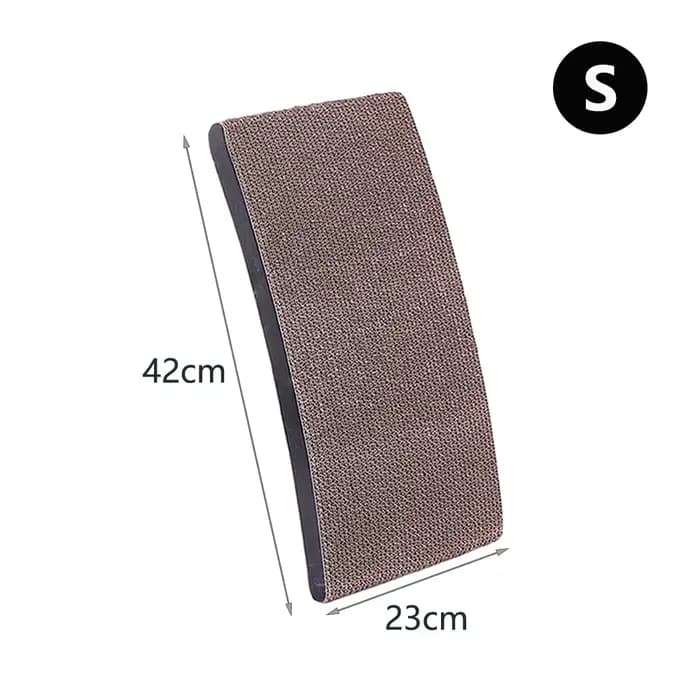 Grattoir pour chat en carton avec cadre en bois massif, grattoirs pour chaton, lit à gratter, meuble