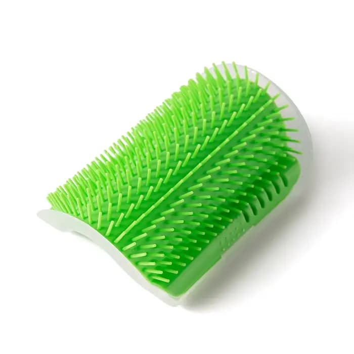 Brosse de massage pour chat, grattoir d'angle pour chatons, élimination des poils, beauté et nettoya
