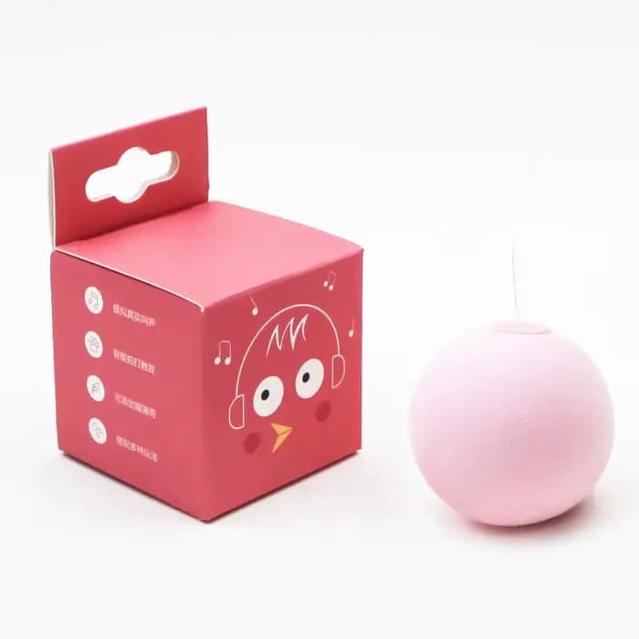 Jouet interactif intelligent pour chat, balle en peluche électrique avec herbe à chat, jouet d'entra