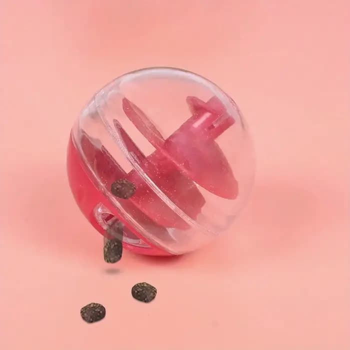 Jouet distributeur de friandises pour chat, boule interactive, jouet puzzle alimentaire pour chats e