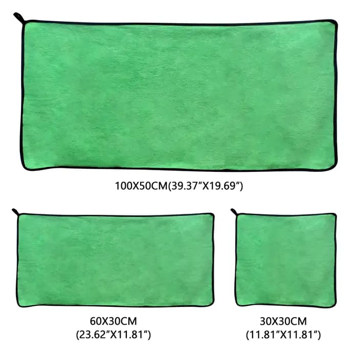 Serviette de bain absorbante pour animaux de compagnie, à séchage rapide, pour chiens et chats, en F