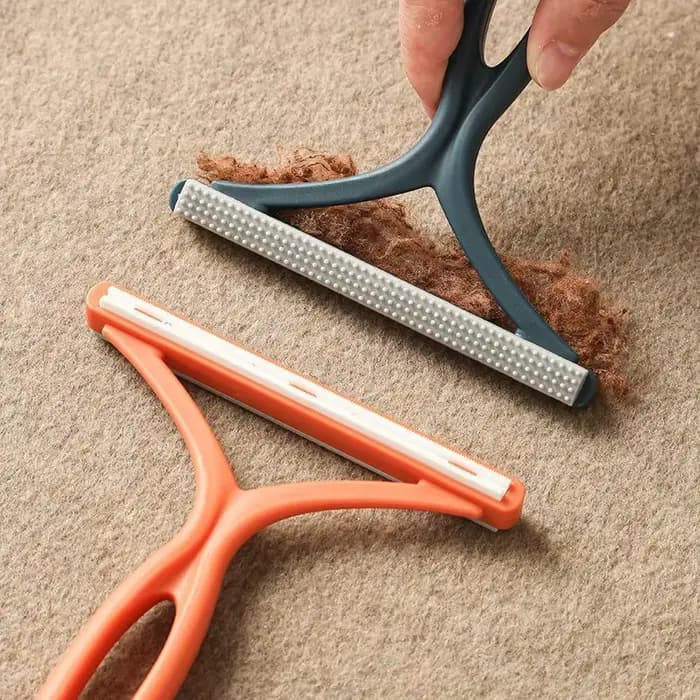 Dissolvant de peluches Double face 2 en 1 pour animaux de compagnie, outil de nettoyage, rasoir, net