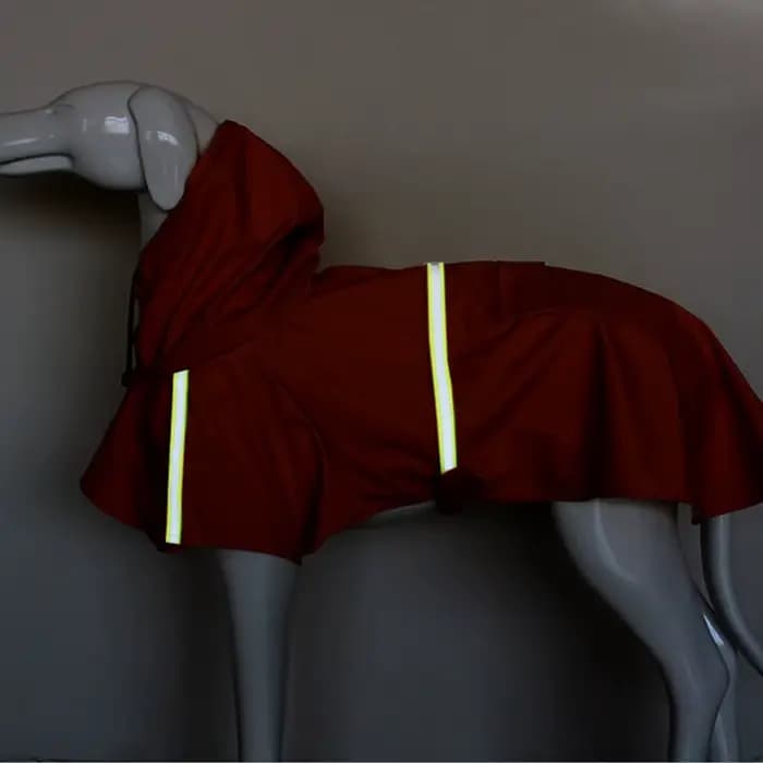 Grand chien imperméable Corgi manteau Style chiot imperméable chien vêtements réfléchissant animal d